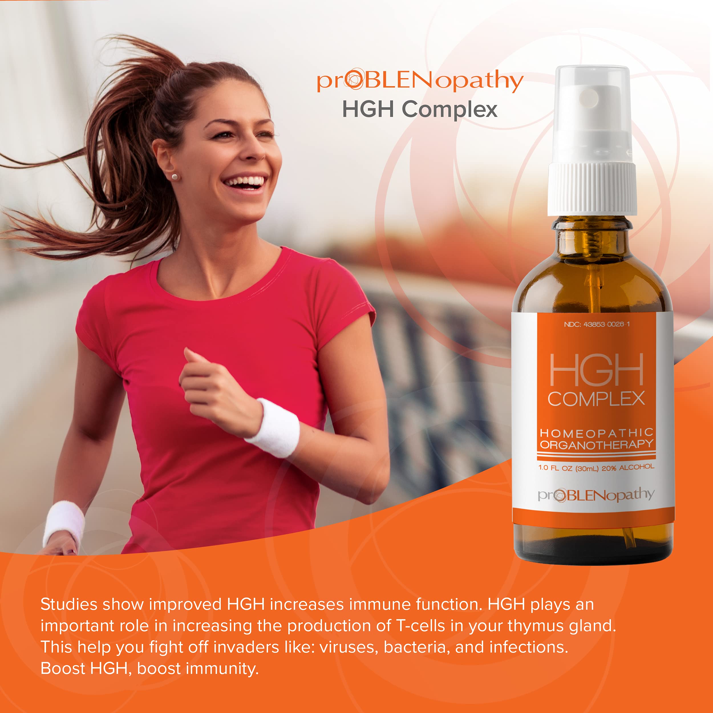 proBLENopathy HGH Supplement for Men & Women Liquid Oral Spray 1 fl oz (30 ml) – Rapid Absorption & Easy to Use - Muscles Growth & Recovery - Natural Human Growth Hormone Supplement - 30 Day Supply