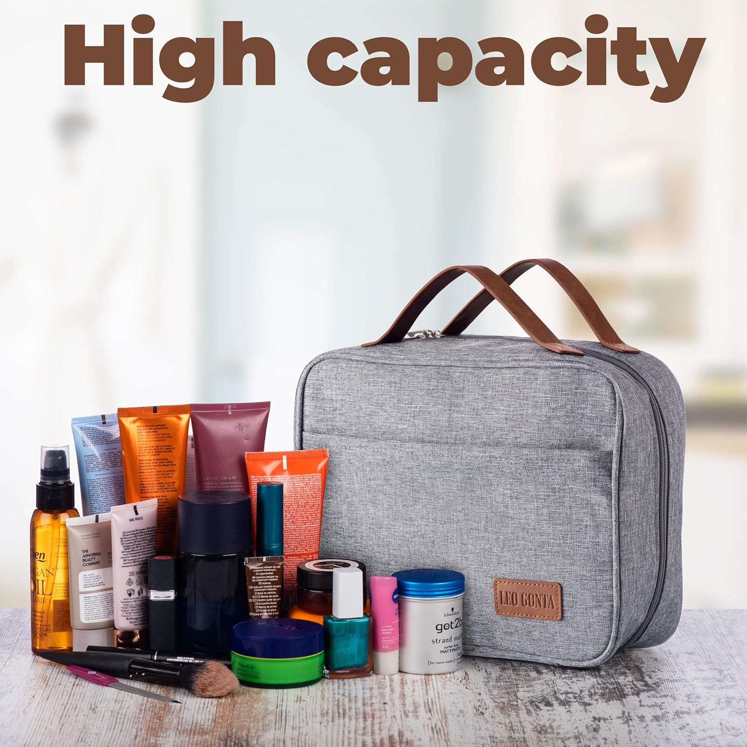 Hanging Travel Toiletry Bag Womens - Travel Toiletries Bags, Hanging Toiletry Bags for Traveling Women, Travel Bag for Toiletries, Hanging Travel Toiletry Bag for Women, Toiletry Travel Bag Women: Clothing