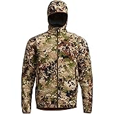 SITKA Alpha Fleece Hooded Waterproof Hunting Mens Jacket