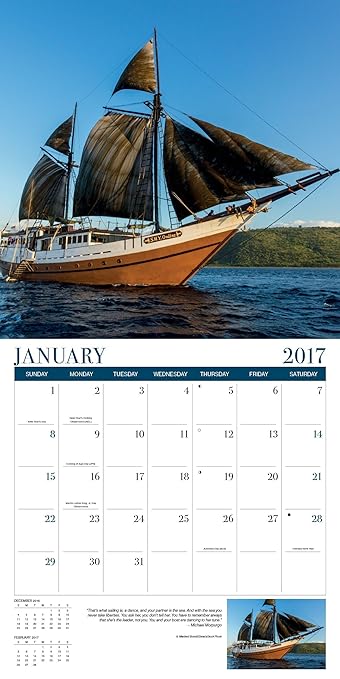 Star Trek Ships Official 2017 Square Calendar