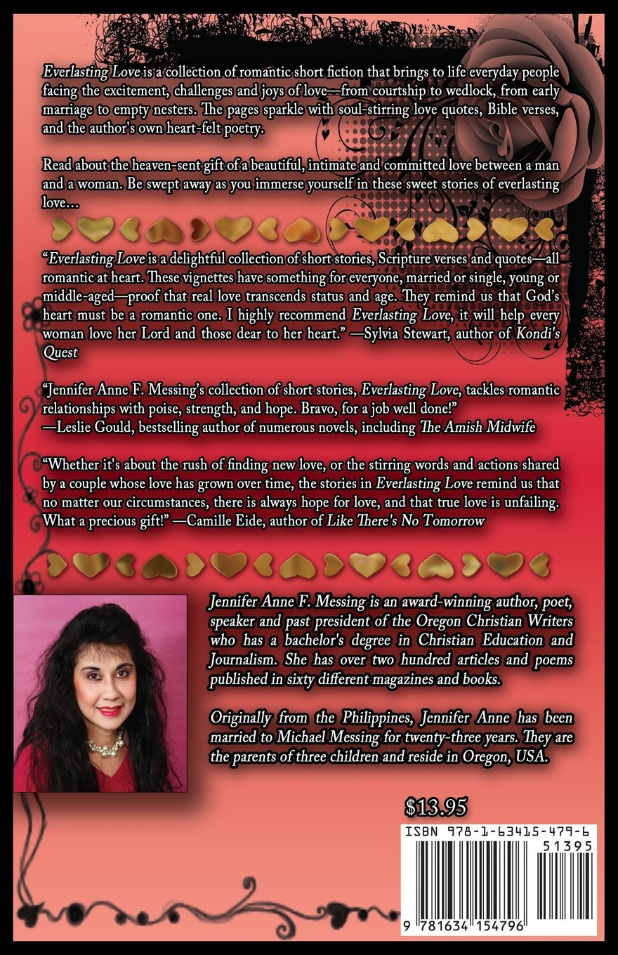 Everlasting Love Romantic Vignettes for a Woman s Heart Jennifer Everlasting Love Romantic Vignettes for a Woman s Heart Jennifer Anne F Messing Amazon Books
