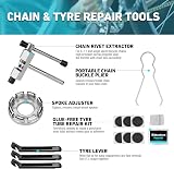 DURATECH 31-Piece Bicycle Repair Kit with Tool Box, Home Multi-Purpose view 4