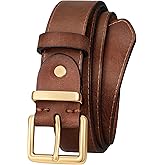 Bekelt Full Grain Leather womens belt Ladies Genuine Solid Leather Belts for Jeans Pants Dresses