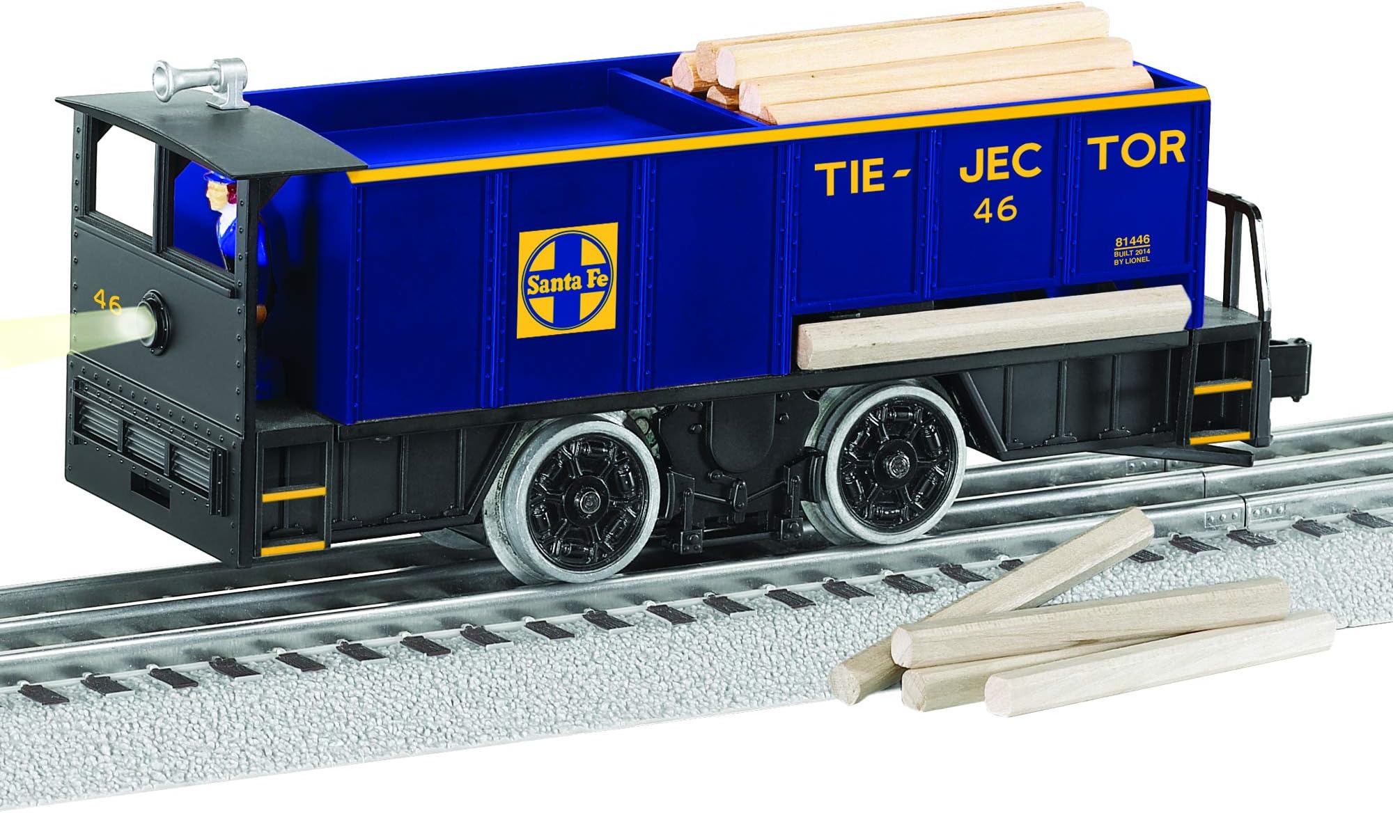 Lionel Santa Fe Electric O Gauge Model Train Accessories, Command Control Tie-Jector