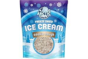 Arctic Farms Freeze Dried Ice Cream that Does Not Melt (Mini Bits) (Cookies Dough, 2.3oz)