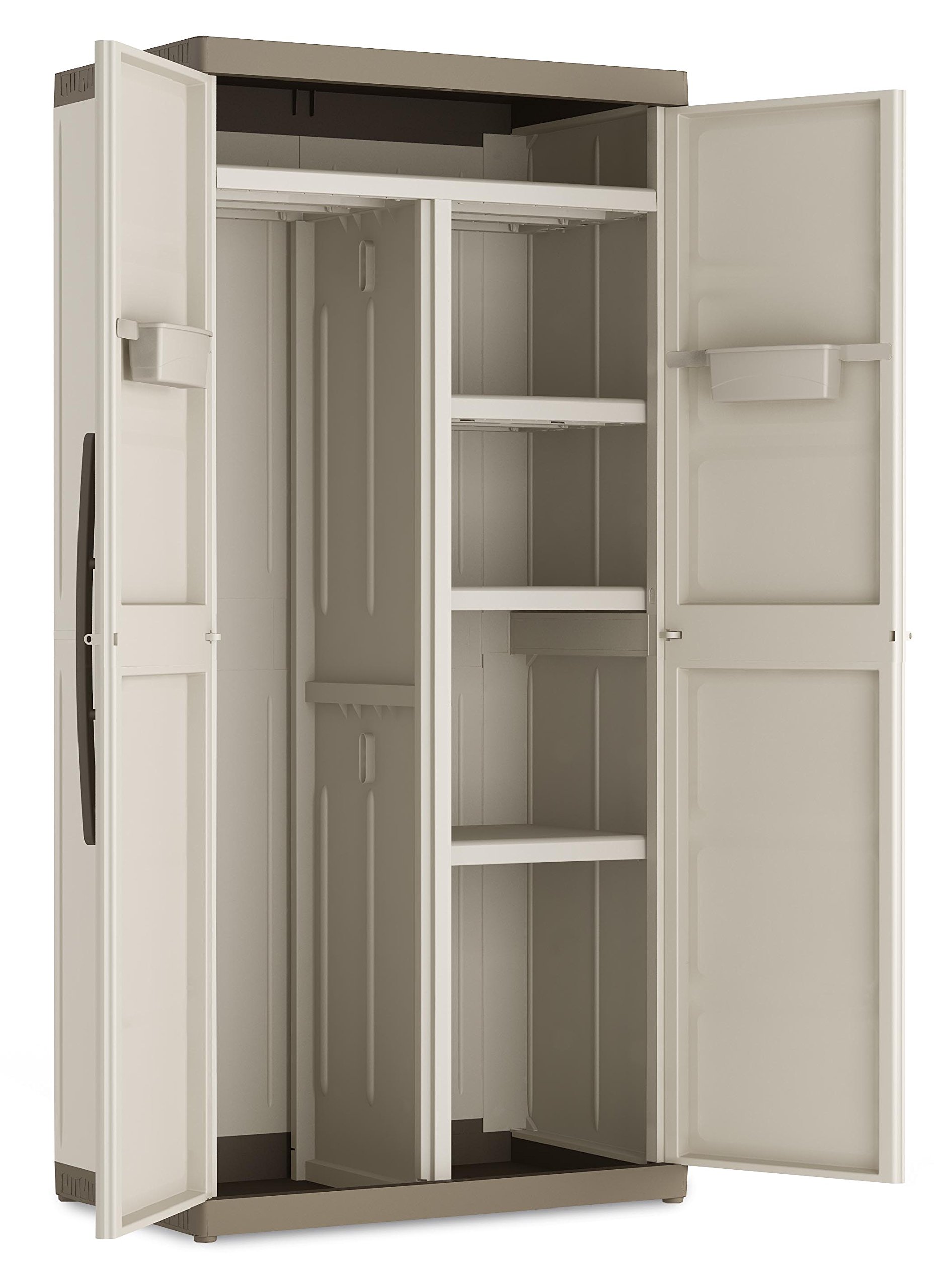 'Kis Plastic Cupboard Excellence XL Utility, Set of 1, Sand, 9682000 0313 02