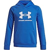 Under Armour boys Rival Fleece Big Logo Hoodie