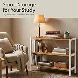 KEPLIN 3 Tier Bamboo Shoe Rack Small Space Easy Assembly 9 Pairs 55x70x25cm view 5