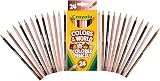 Crayola Colours of the World Pencils 24 Pack Assorted Skin Tones Kids 3+ view 7