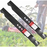 2105300125A 20" Mower Blades 2 Pack Compatible with Hyper Tough Mowers | Fits MNA152505 and MNA152701 Push Mowers, Replacement Cutting Parts for Lawn Care, Grass Trimming and Yard Maintenance