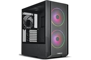 LIAN LI LANCOOL 216 E-ATX PC Case, Airflow Focus RGB Gaming Computer Case with All-Around Mesh Panels, 2x160mm & 1x140mm PWM 