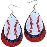 Baseball Earrings for Women - Baseball Jewelry for Mom - Sports Mom Accessories - Game Day Ready
