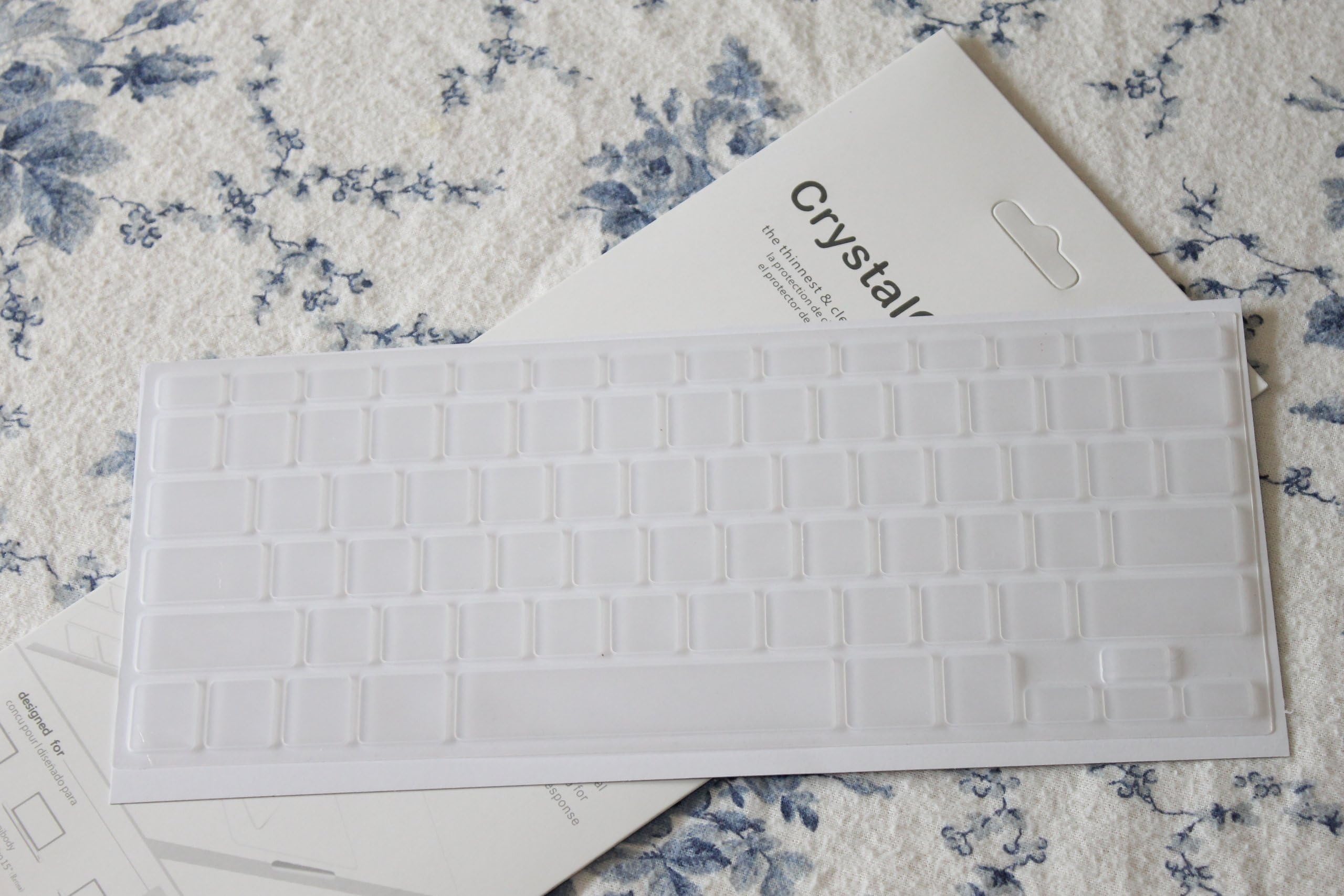 NEW ARRIVAL! CrystalGuardMB CLEAR TPU Keyboard Cover Skin for Macbook 13" 13.3" (1st Generation/A1181)