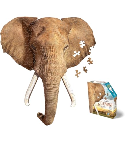 Amazon.com: Madd Capp ELEPHANT 700 Piece Jigsaw Puzzle For Ages 10