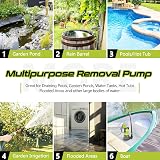 VEATON 400W Submersible Water Pump 11000 L/H Auto Float Switch 8m Lift view 7