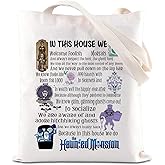 FOTAP Funny Horror Movie Tote Bag Movie Lover Gifts Halloween Theme Gift Foolish House Gift