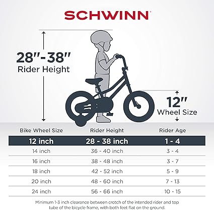 height for 20 inch bike