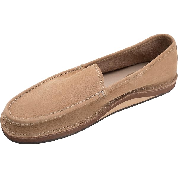 Rainbow Tan Men\'s Loafers Fleece Lined New LOAFERLT_MENS - Rainbow Sandals main image 3