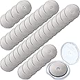 Shimeyao 36 Pack 45mm Rotary Cutter Blades Fabric Cutter Replacement Blade Sewing Supplies Paper Blade Craft Cutting Tools with Plastic Storage Box for Quilting Scrapbooking Leather