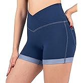 NirJEANS Women's Short Jeggings - Sexy Jeans Shorts for Women, High Waisted Crossover Women's Jeggings Booty Shorts for Women