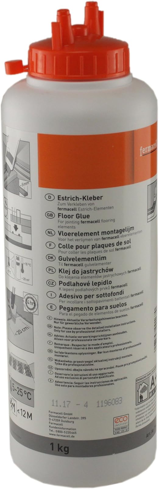 Fermacell floor glue 1KG Amazon.co.uk DIY & Tools