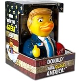 CelebriDucks - The Donald Trump Duck - Take Quack America - Floating Rubber Ducks - Collectible Bath Toy Gift for Kids &amp; Adults of All Ages