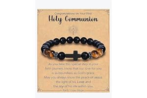 First Communion Gifts for Girls,Adjustable Purple Decorations Christian Confirmation Baptism Cross 1st Communion Gift for Dau