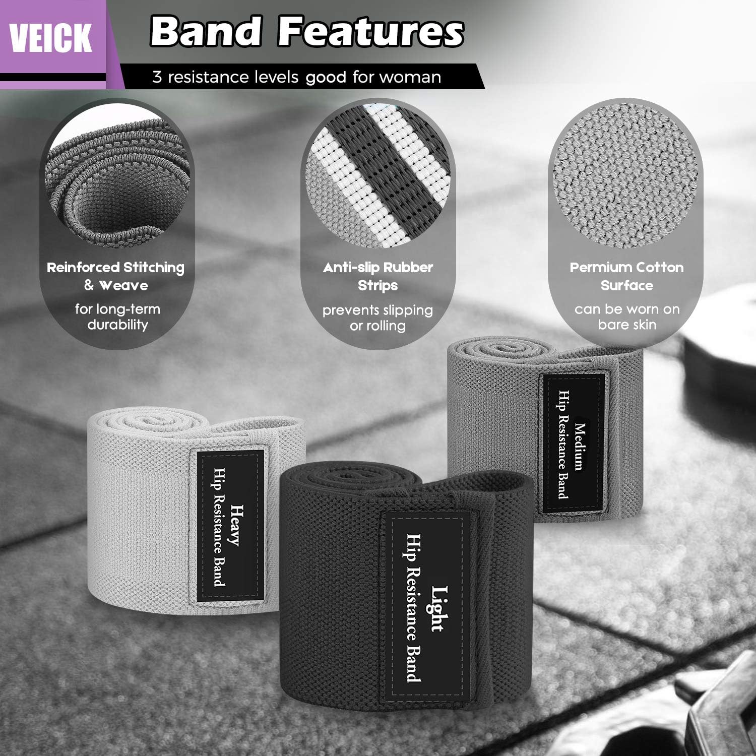 veick resistance bands workout