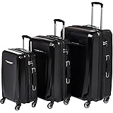 Samsonite Winfield 3 DLX Hardside Expandable Luggage with Spinners, Black, Carry-On 20-Inch