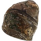 Trendy Apparel Shop Hunting Camo Knit Long Cuff Fold Beanie with Acrylic Lining
