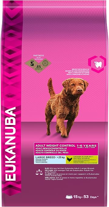 Iams Eukanuba Chien Adult Weight Control Grande Race 15kg