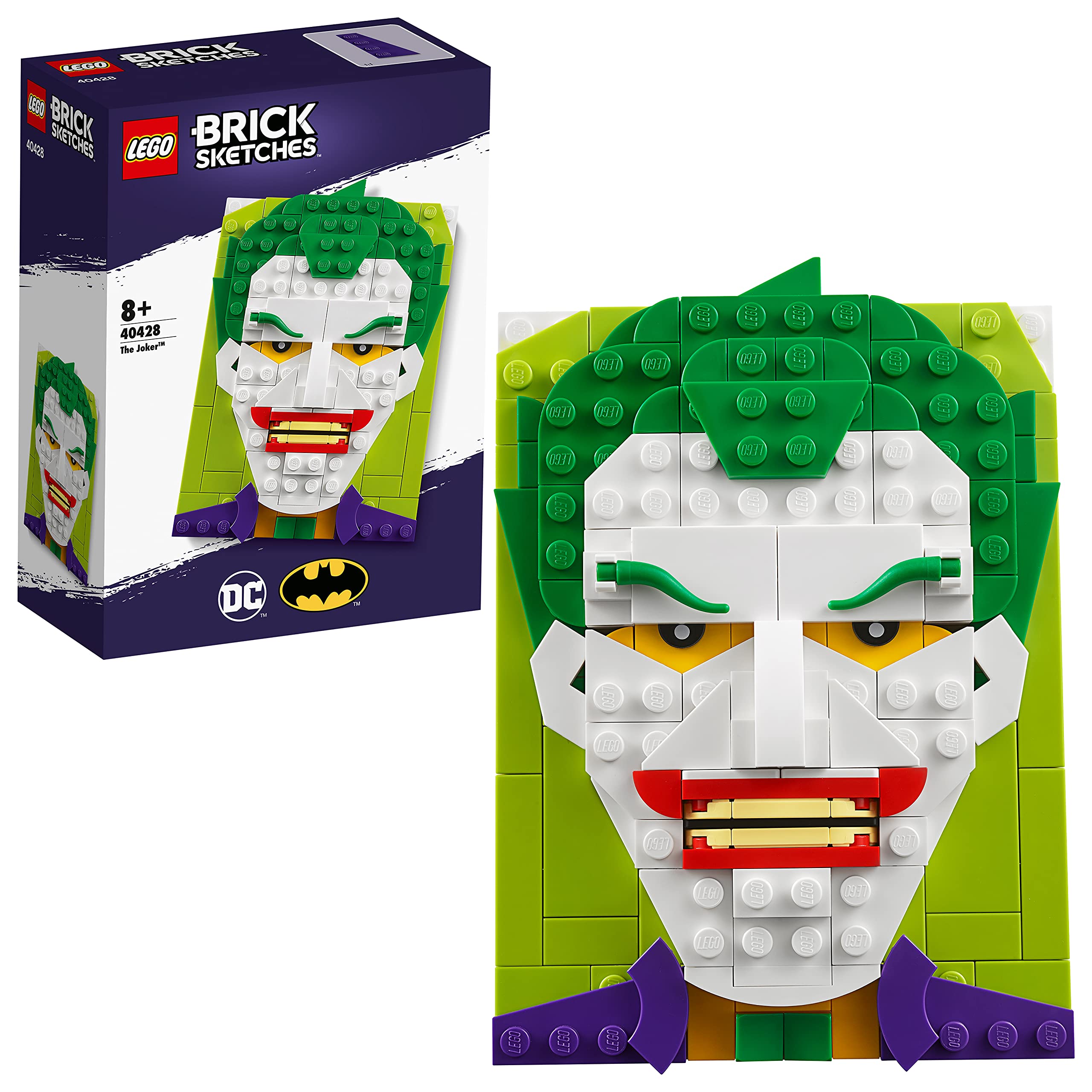 LEGO Brick Sketches Super Heroes The Joker Set 40428