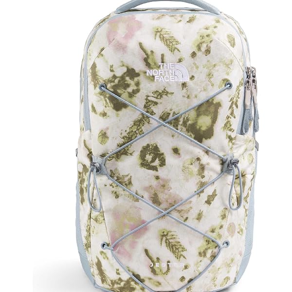 The North Face Electra Floral-Print Beige Backpack north face floral backpack - TikTok Shop main image 3