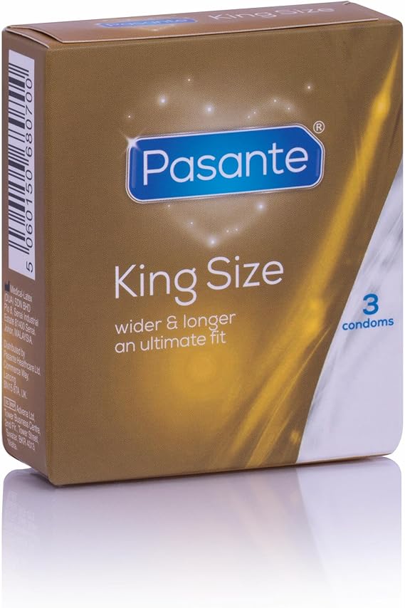 Pasante King Size (Large) Condoms Pack of 3 Amazon.co.uk Health