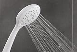 Triton Showers Showerhead White 5 Spray Patterns High Pressure 8000 Series Head view 5