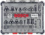 Bosch 15x PRO Router Bit Mixed Set 15 pcs Softwood Hardwood Shank 6 mm view 2