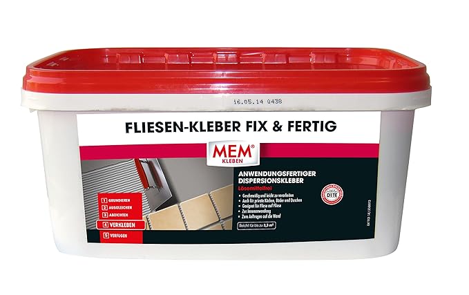 MEM Fliesen-Kleber Fix&Fertig, 5 kg