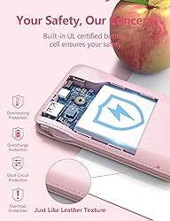 10000mAh Portable Phone Charger with Built-in 2
