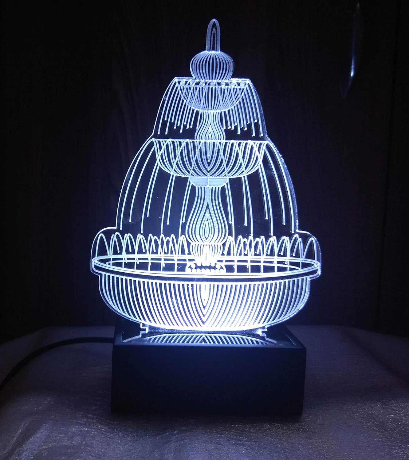 infinity led table lamp