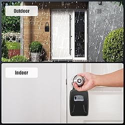 Key Lock Box, Large Key Lock Box with Code, Key