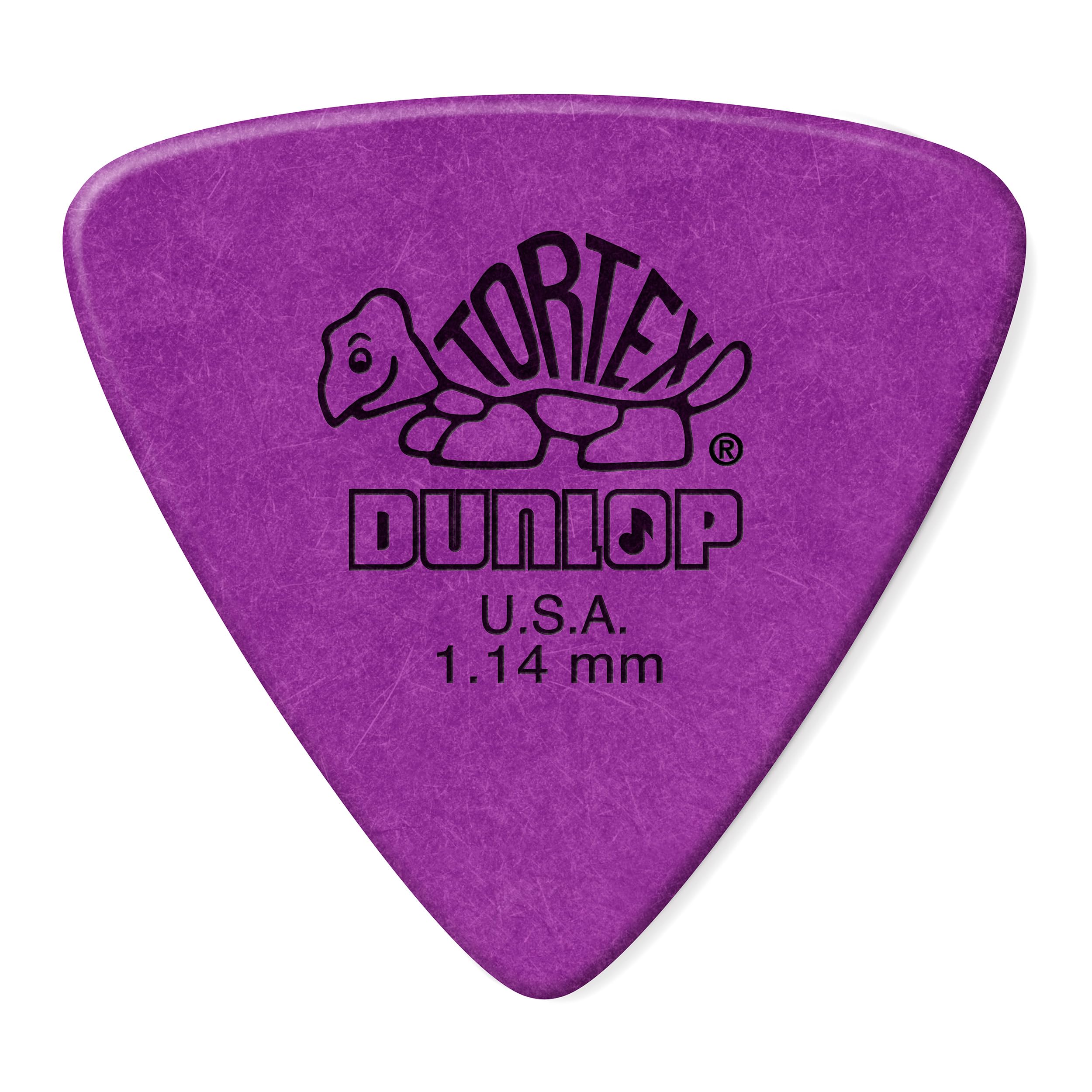 Jim Dunlop 431P1.14 Tortex Triangle Player Pack 6 Picks