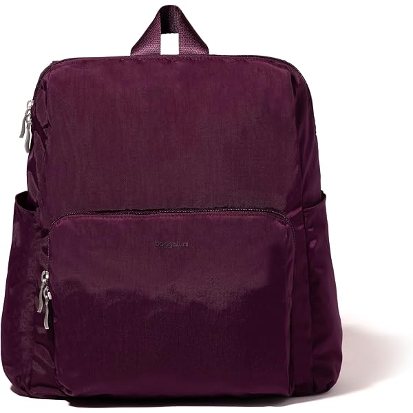 Baggallini Purple/Maroon Backpack Purse Bag with Wristlet Amazon.com: Baggallini Soho Backpack - Travel Laptop  main image 4