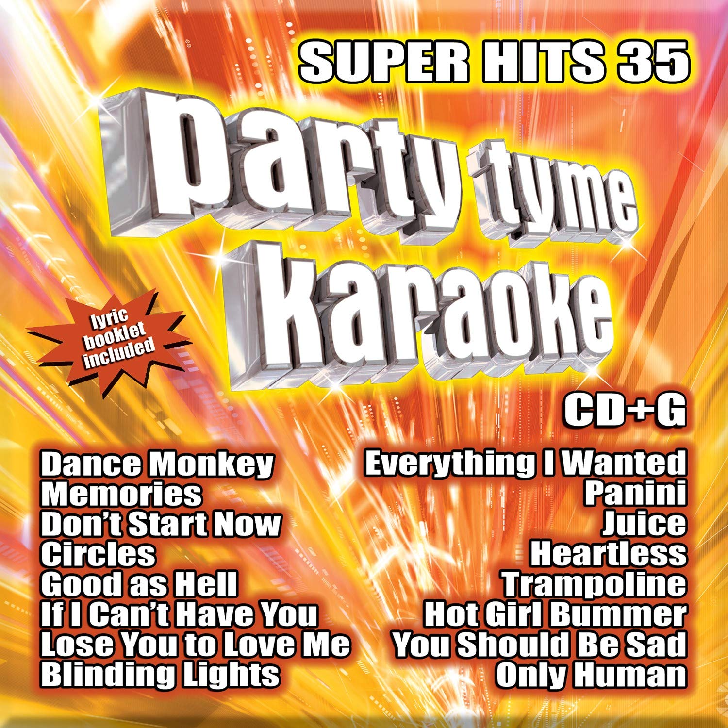 Party Tyme Karaoke Super Hits 35 [CD+G] Music