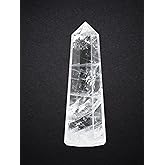 Amazing Gemstone Clear Quartz Crystal Towers ~ Natural Healing Crystal Point Obelisk for Reiki Healing and Crystal Grid (2" to 3" INCH)