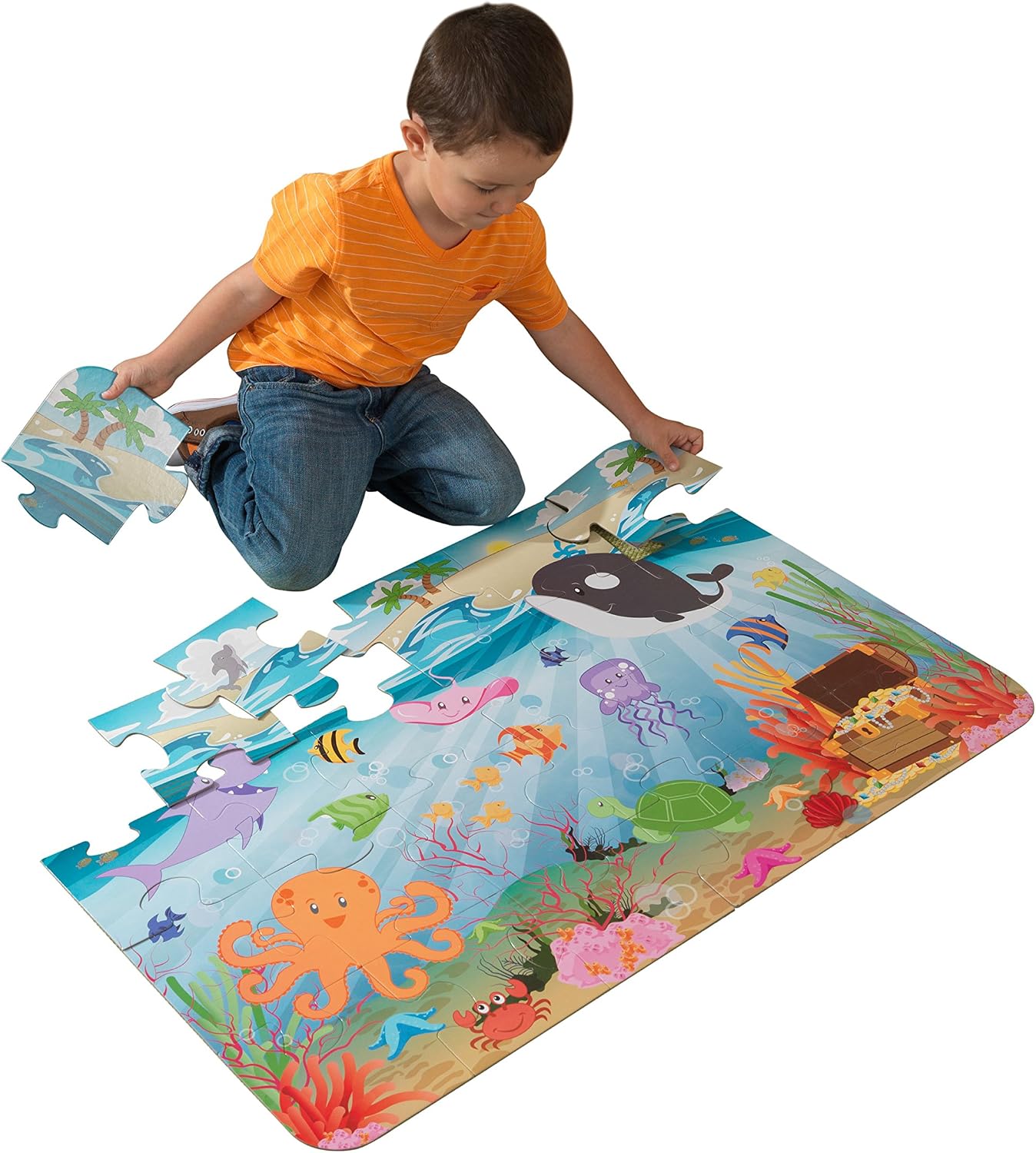 KidKraft Under The Sea Floor Puzzle - Image 3