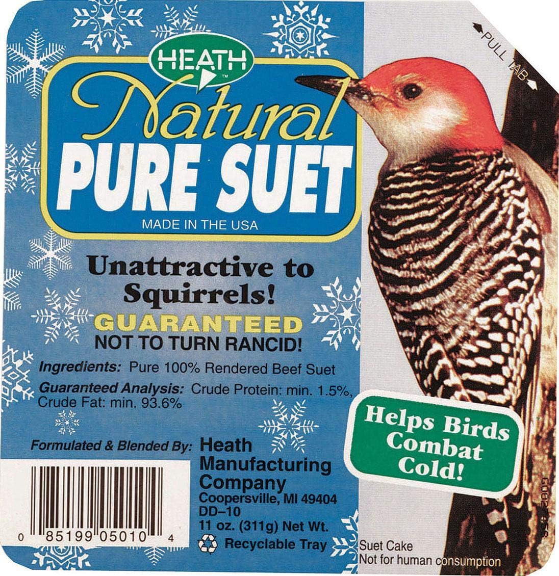 Natural Pure Suet Cake,10.0 ounce