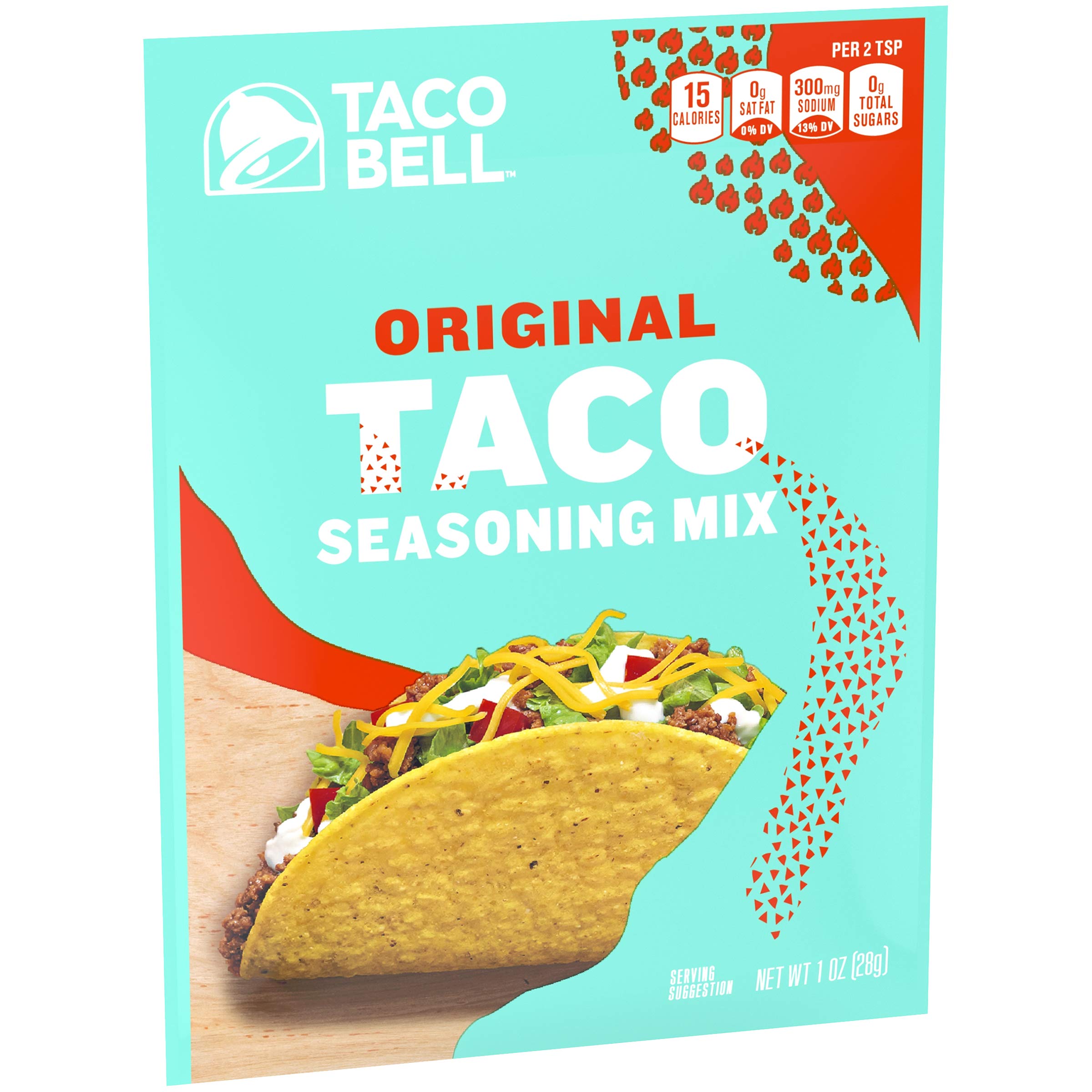 Taco Bell Original Taco Seasonings Mix (1oz Packets, Pack of 24) Buy