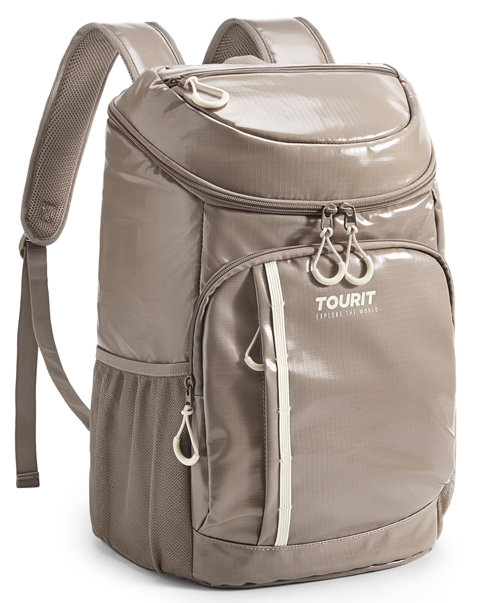 TOURIT Cooler Backpack 30 Cans Lightweight Insulated Backpack Cooler Leak-Proof for Men and Women Image