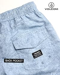 Volcom Boys' Swim Trunks - UPF 50+ Bathing Suit