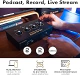 M-Audio M-Track Duo HD Audio Interface with M100 Mic and HDH41 Headphones view 3